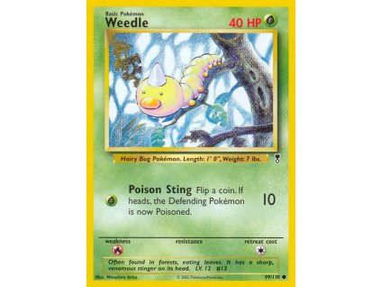 99/110 Weedle (Legendary Collection)