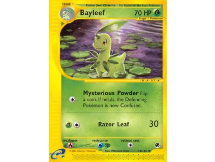 71/165 Bayleef (Expedition Base Set)