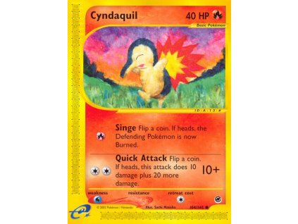 104/165 Cyndaquil (Expedition Base Set)