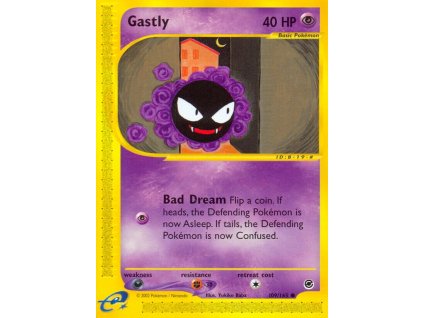 109/165 Gastly (Expedition Base Set)
