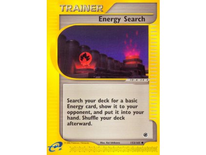153/165 Energy Search (Expedition Base Set)