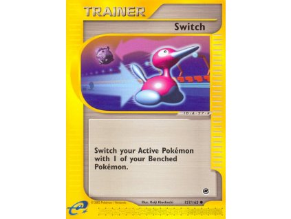 157/165 Switch (Expedition Base Set)