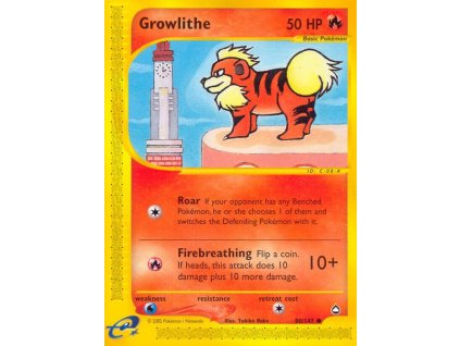 80/147 Growlithe (Aquapolis)