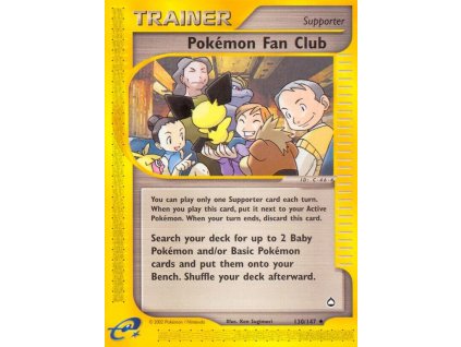 130/147 Pokémon Fan Club (Aquapolis)