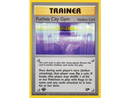 114/132 Fuchsia City Gym (Gym Challenge)