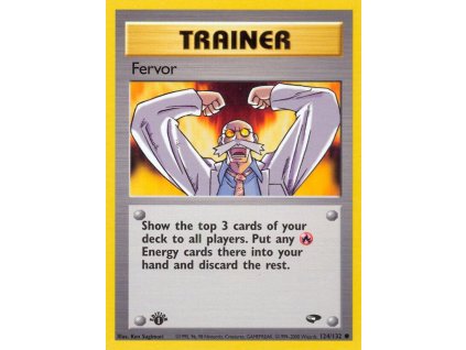 124/132 Fervor (Gym Challenge)