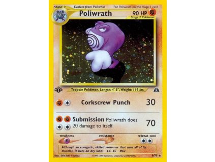 9/75 Poliwrath (Neo Discovery)
