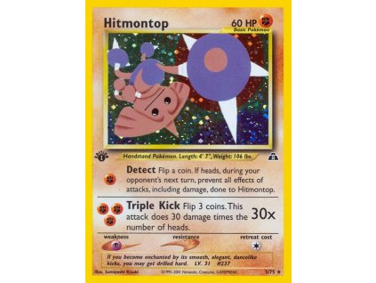 3/75 Hitmontop (Neo Discovery)