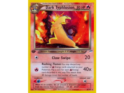10/105 Dark Typhlosion (Neo Destiny)