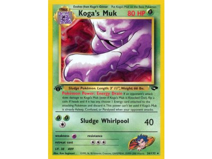 26/132 Koga's Muk (Gym Challenge)