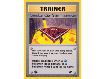 113/132 Cinnabar City Gym (Gym Challenge)