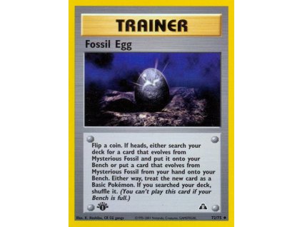 72/75 Fossil Egg (Neo Discovery)