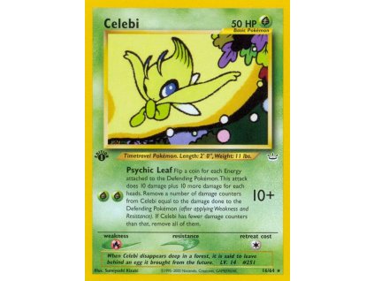 16/64 Celebi (Neo Revelation)