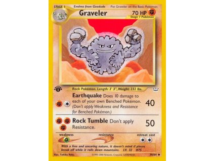 30/64 Graveler (Neo Revelation)