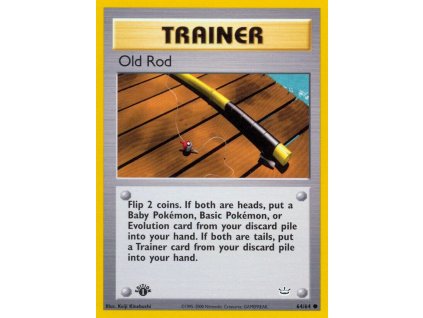 64/64 Old Rod (Neo Revelation)