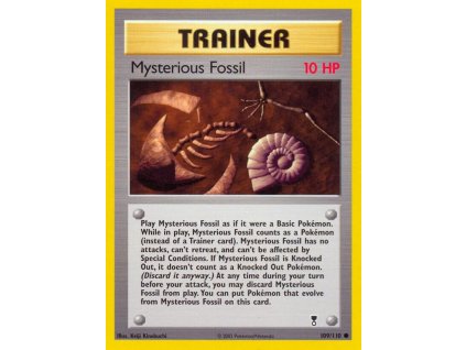109/110 Mysterious Fossil (Legendary Collection)