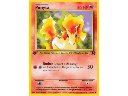 64/82 Ponyta (Team Rocket)