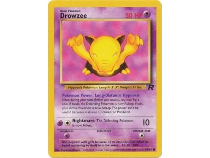 54/82 Drowzee (Team Rocket)
