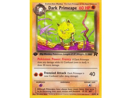 43/82 Dark Primeape (Team Rocket)