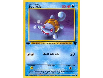 68/82 Squirtle (Team Rocket)
