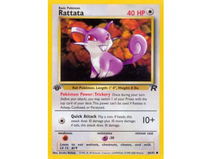 66/82 Rattata (Team Rocket)