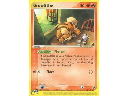 65/100 Growlithe (EX Sandstorm)