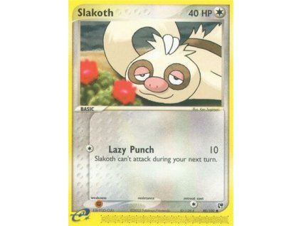 80/100 Slakoth (EX Sandstorm)
