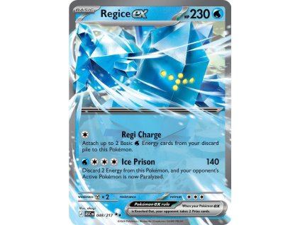 048/217 Regice ex (Ascended Heroes)