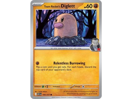 100/217 Team Rocket's Diglett (Ascended Heroes)
