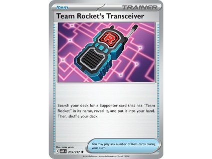 209/217 Team Rocket's Transceiver (Ascended Heroes)