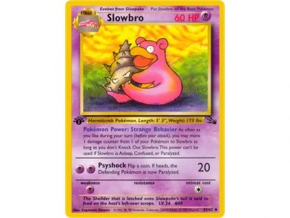 43/62 Slowbro (Fossil)