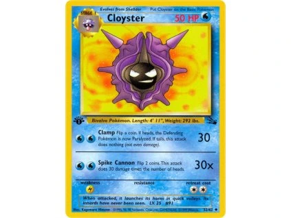 32/62 Cloyster (Fossil)