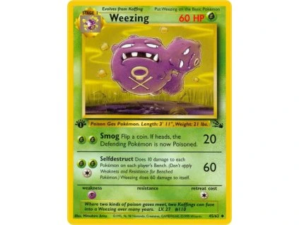 45/62 Weezing (Fossil)