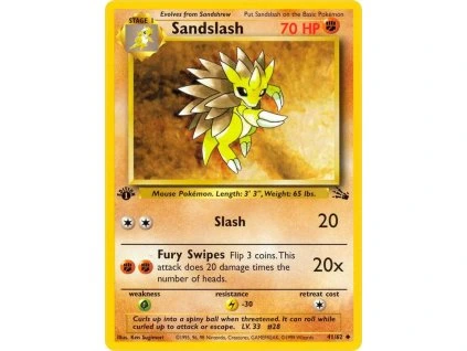 41/62 Sandslash (Fossil)