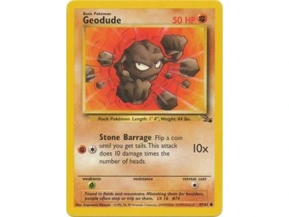 47/62 Geodude (Fossil)