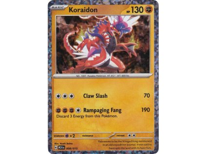 008/015 Koraidon (McDonald's Dragon Discovery)