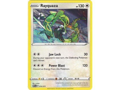 014/015 Rayquaza (McDonald's Dragon Discovery)