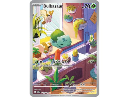 143/142 Bulbasaur (Stellar Crown) (varianta illustration rare)
