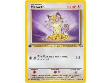 56/64 Meowth (Jungle)