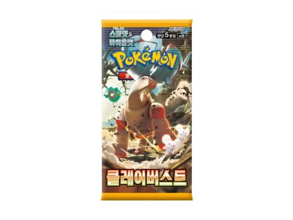 Pokemon Korean Clay Burst Booster Pack
