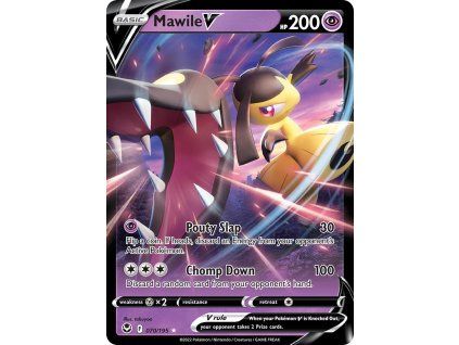 070/195 Mawile V (Silver Tempest) (varianta holo)