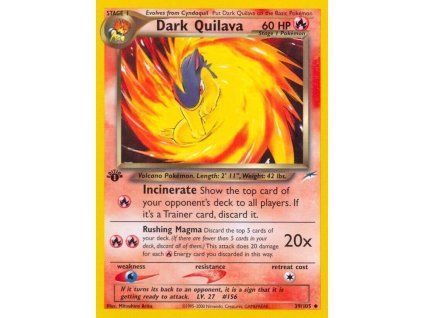 39/105 Dark Quilava (Neo Destiny)