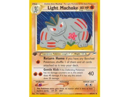 49/105 Light Machoke (Neo Destiny)