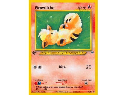 68/105 Growlithe (Neo Destiny)