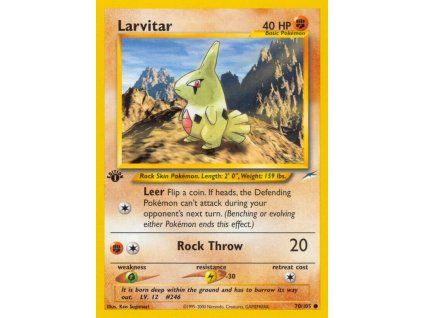 70/105 Larvitar (Neo Destiny)