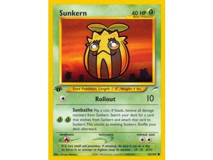 83/105 Sunkern (Neo Destiny)