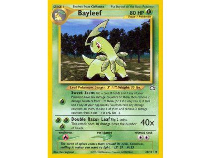 29/111 Bayleef (Neo Genesis)
