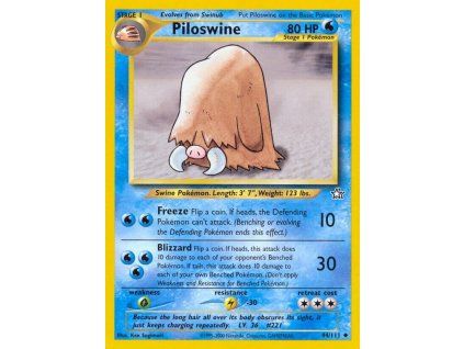 44/111 Piloswine (Neo Genesis)