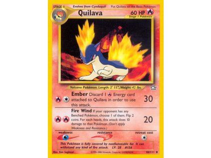 46/111 Quilava (Neo Genesis)