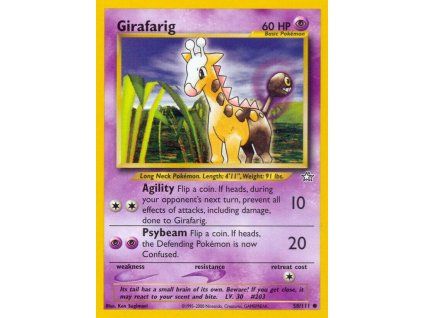58/111 Girafarig (Neo Genesis)